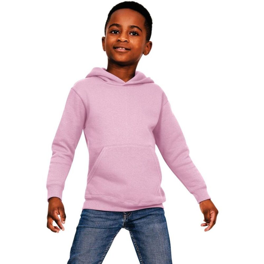 Casual Classics Childrens/Kids Blended Ringspun Cotton Hoodie / Light Pink